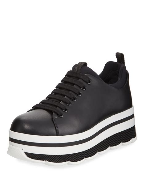 prada linea rossa leather sneakers|prada linea rossa sale.